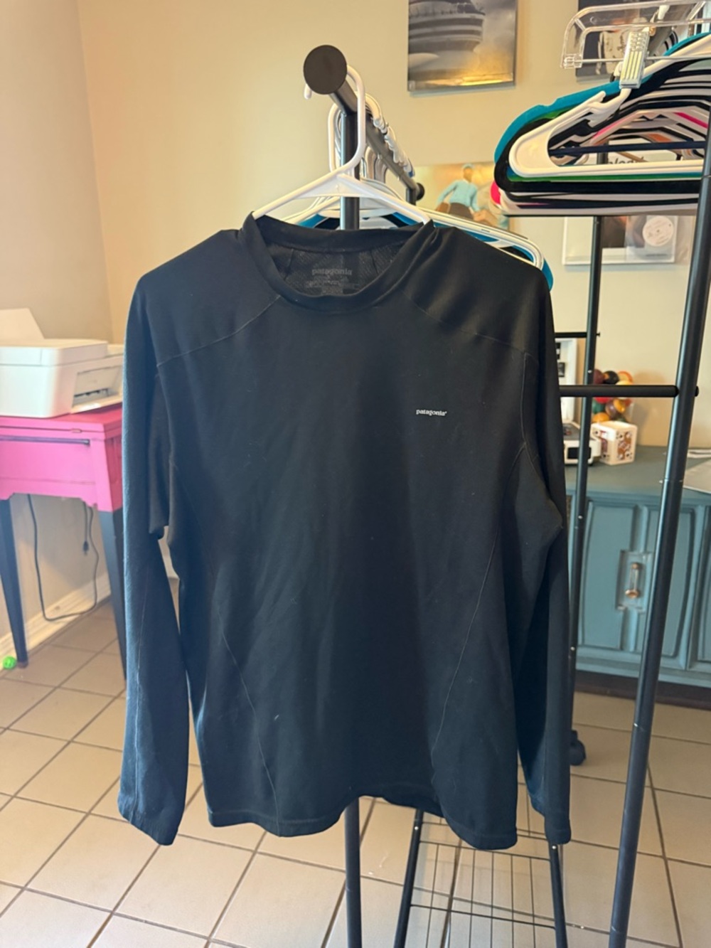 Patagonia Women’s Long-Sleeve Crew Shirt - Black